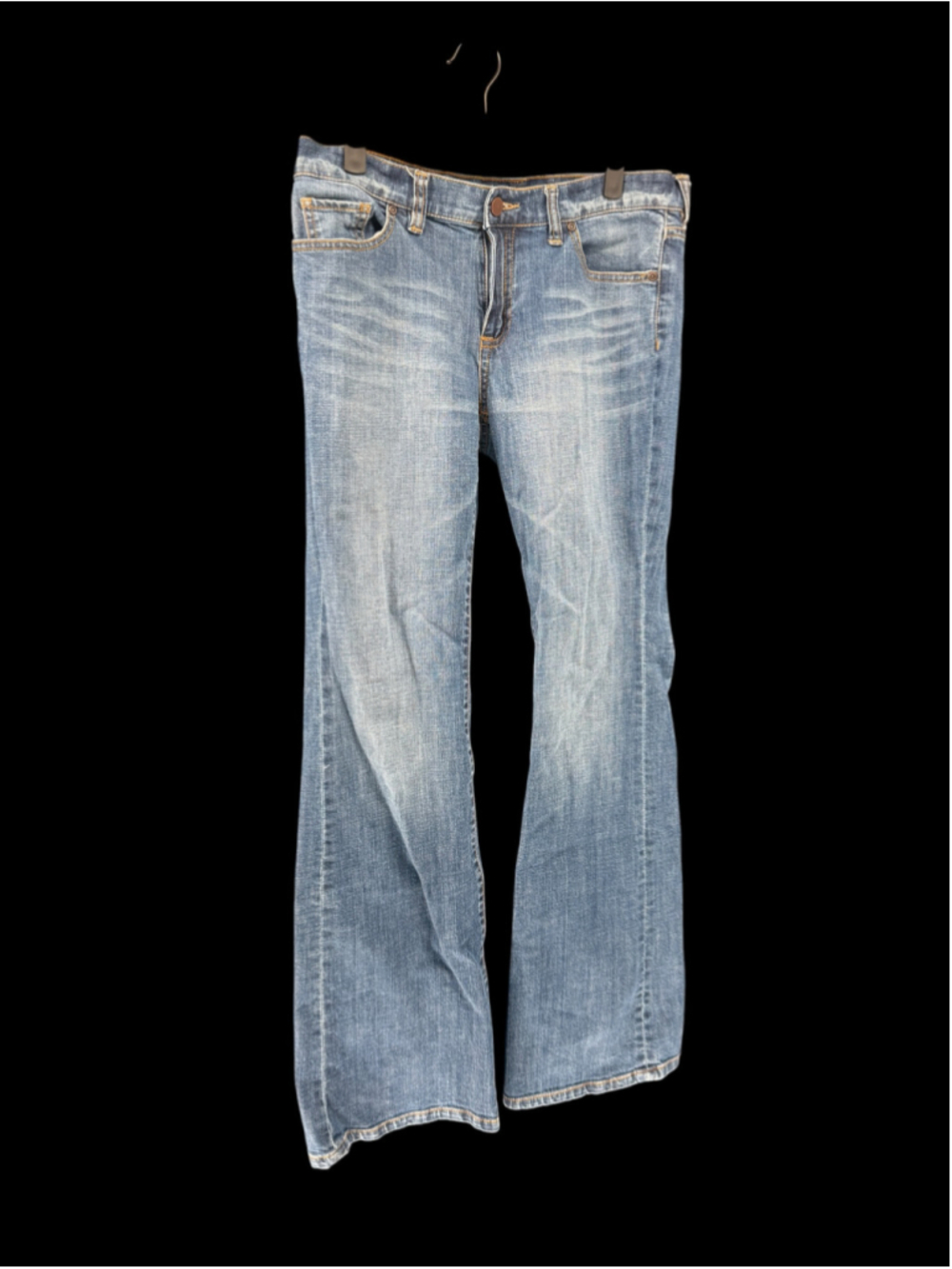 Women's New York & Company Flare Jeans Size 8 Blue